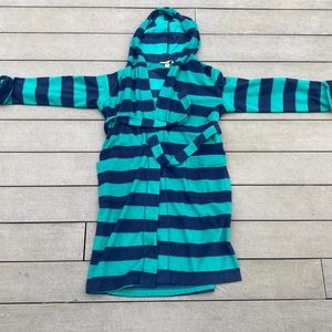 Lands end fleece bath robe 16 youth